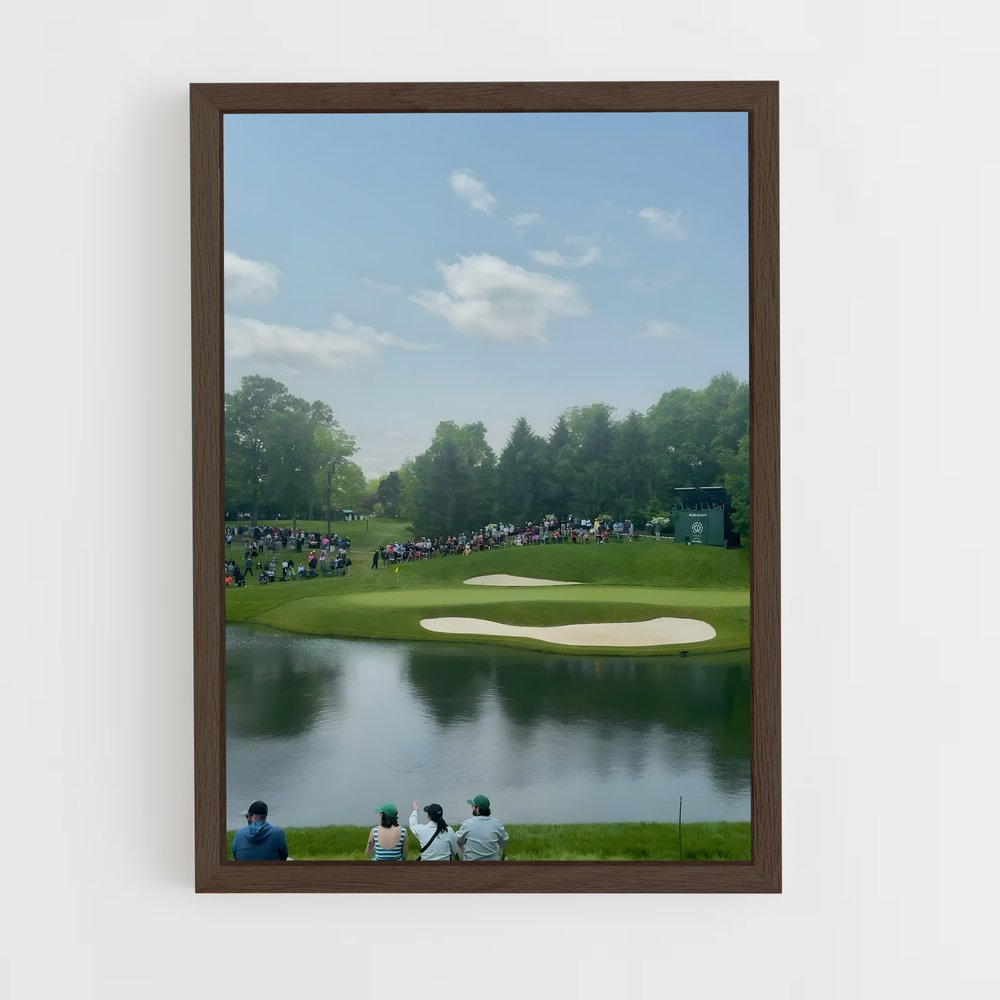 ap-pga tour-5 cadre Bois foncé