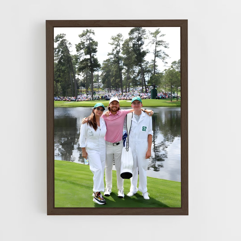 ap-pga tour-7 cadre Bois foncé