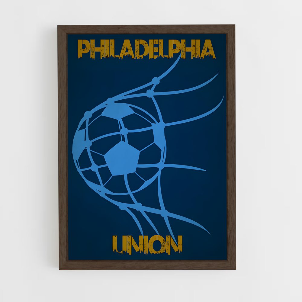 ap-philadelphia union-5 cadre Bois foncé