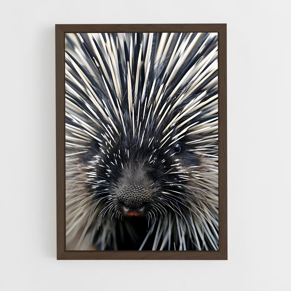 ap-porcupine-1 cadre Bois foncé