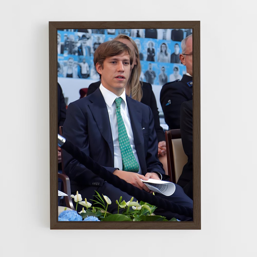 ap-prince louis-10 cadre Bois foncé