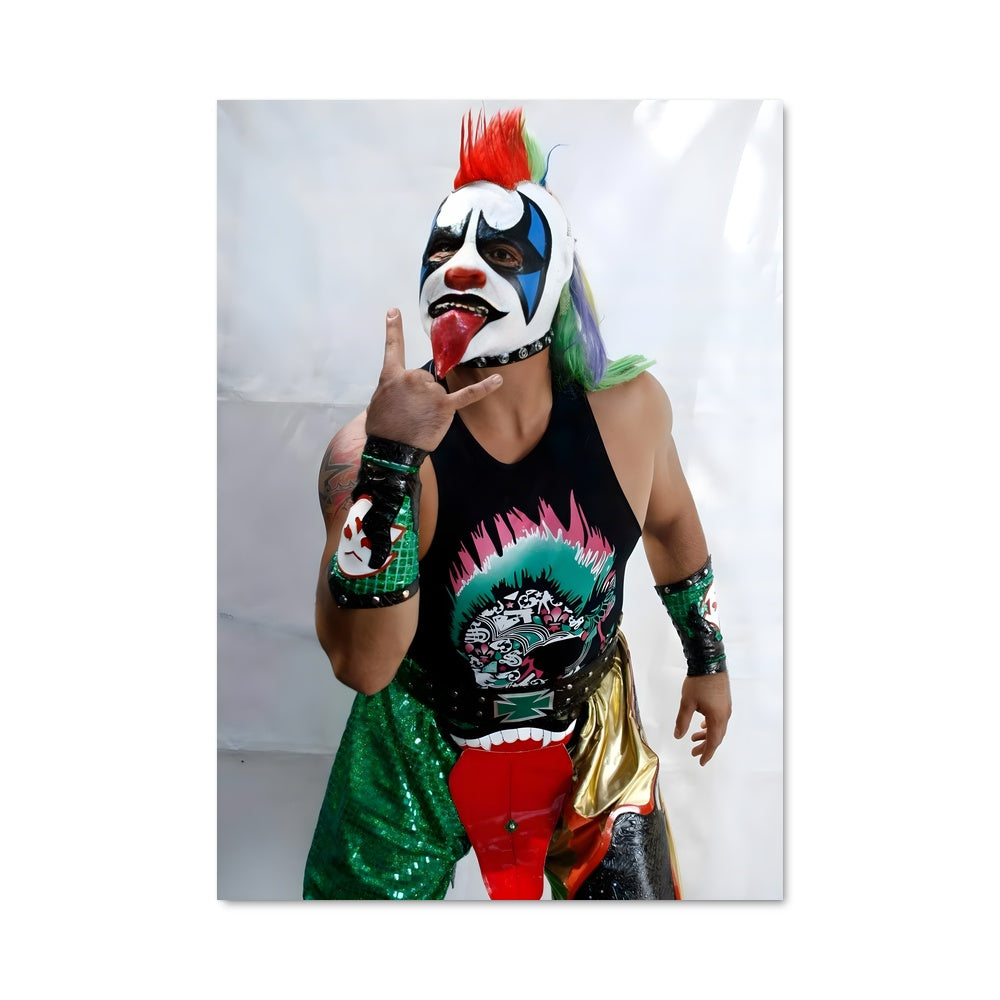 Poster Le Clown Lutteux