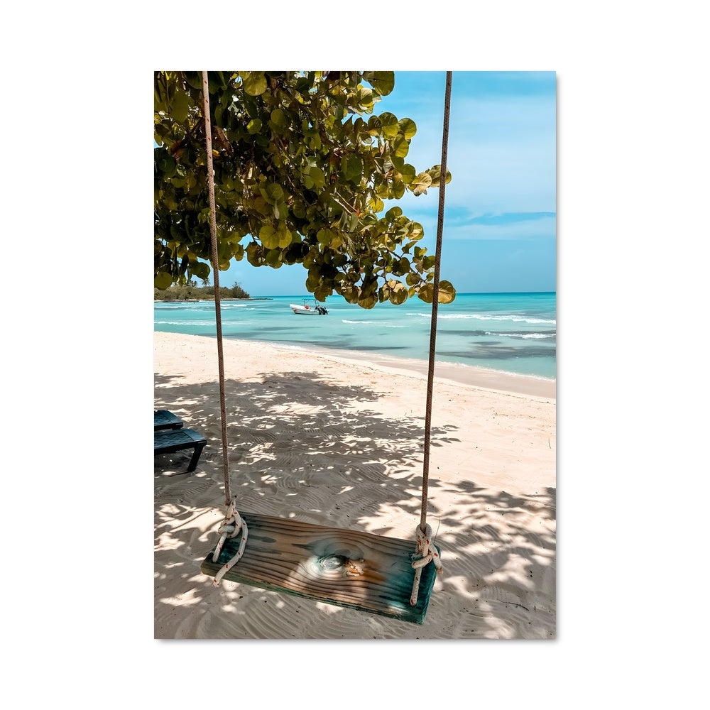 Poster Balancoire Paradisiaque
