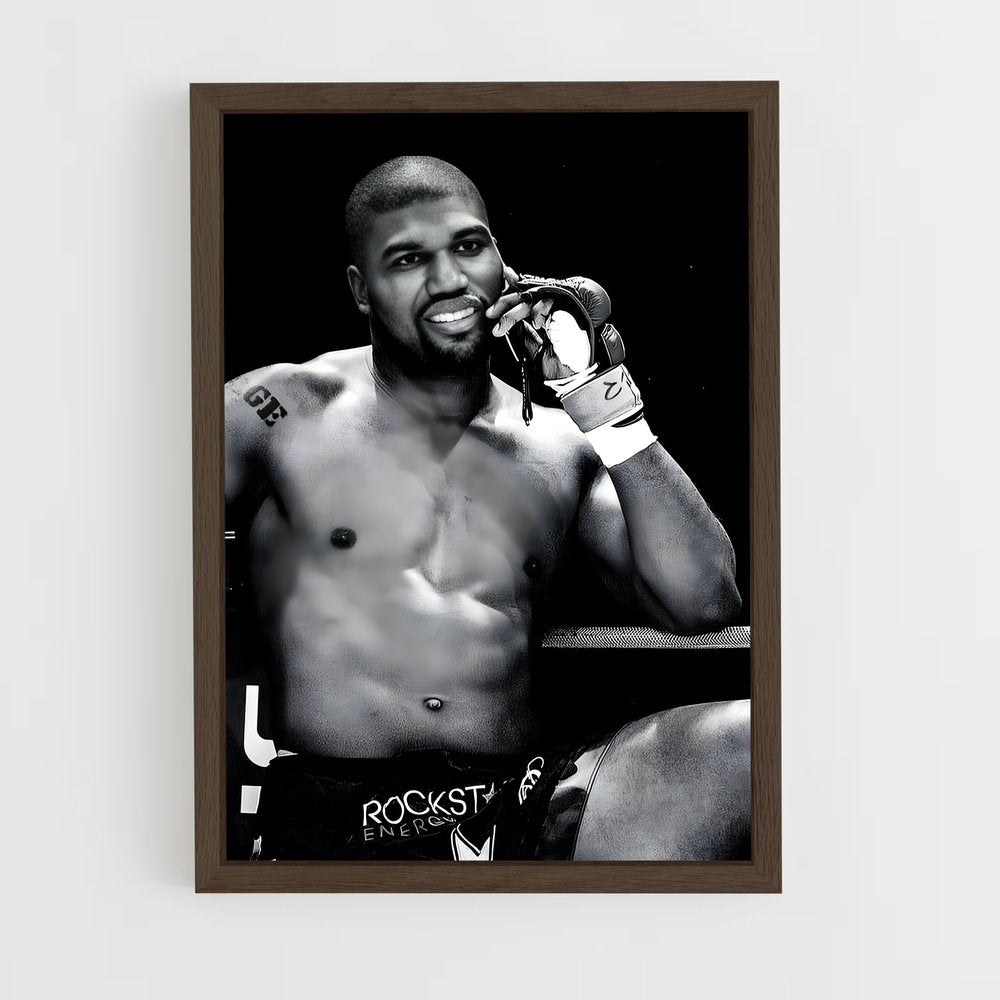 ap-quinton rampage jackson-4 cadre Bois foncé