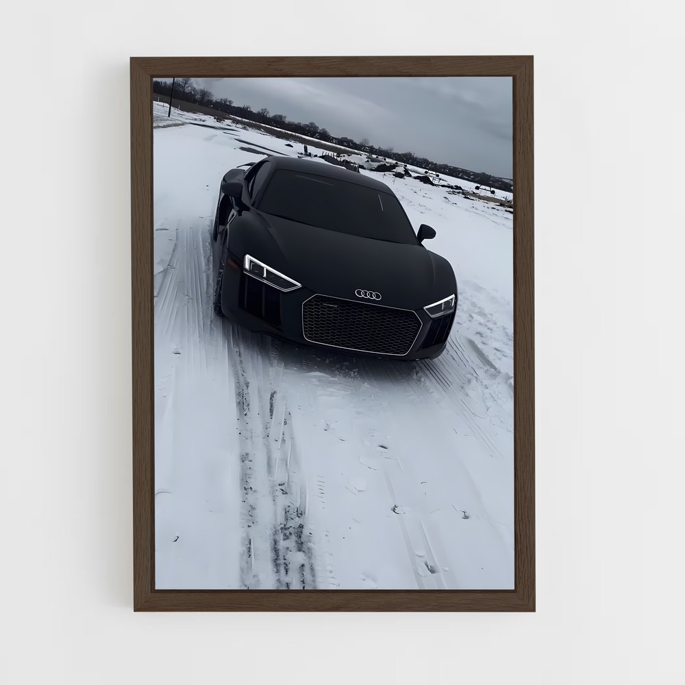 ap-r8 v10-1 cadre Bois foncé