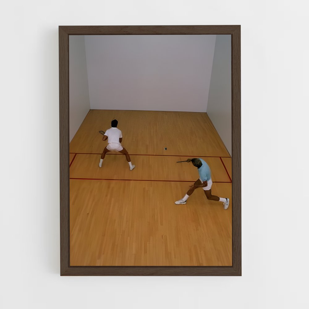 ap-racquetball-1 cadre Bois foncé