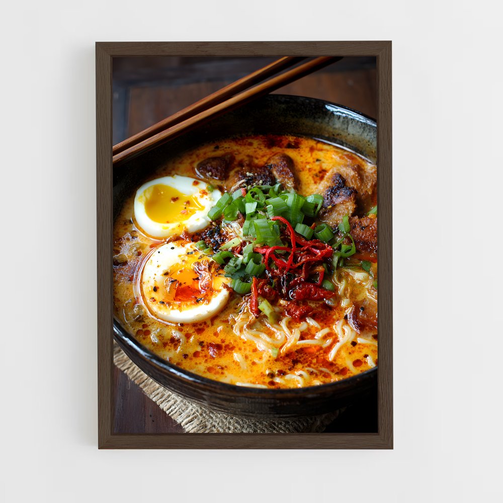 ap-ramen-1 cadre Bois foncé