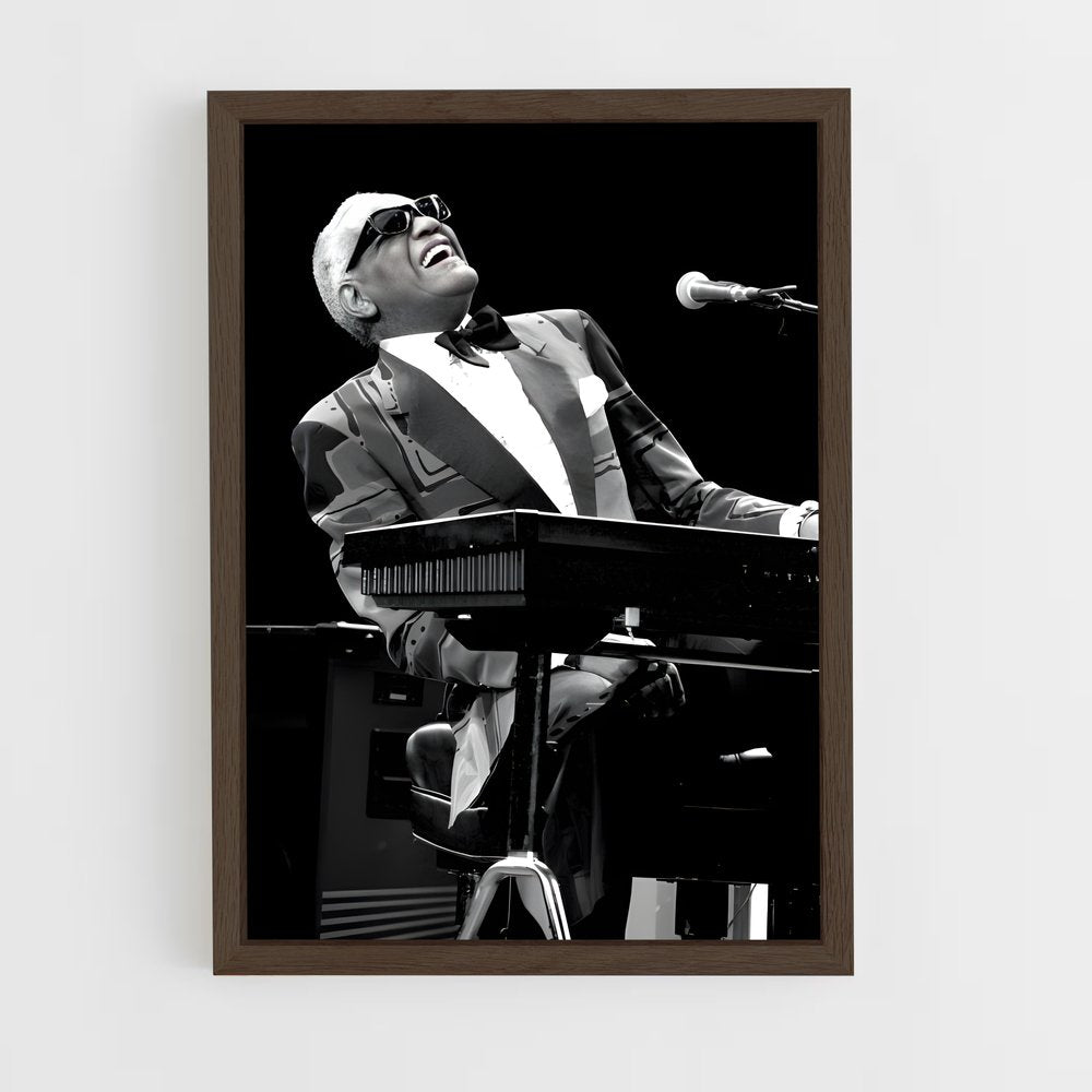 ap-ray charles-1 cadre Bois foncé