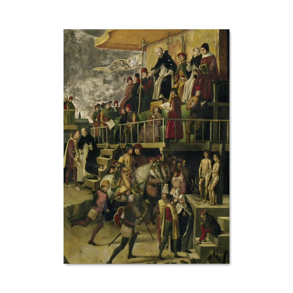 Poster Rue Animée