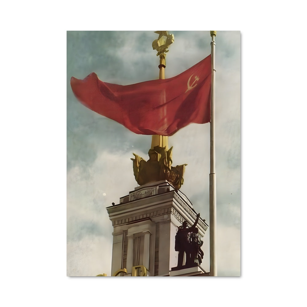 Poster Le Drapeau Rouge