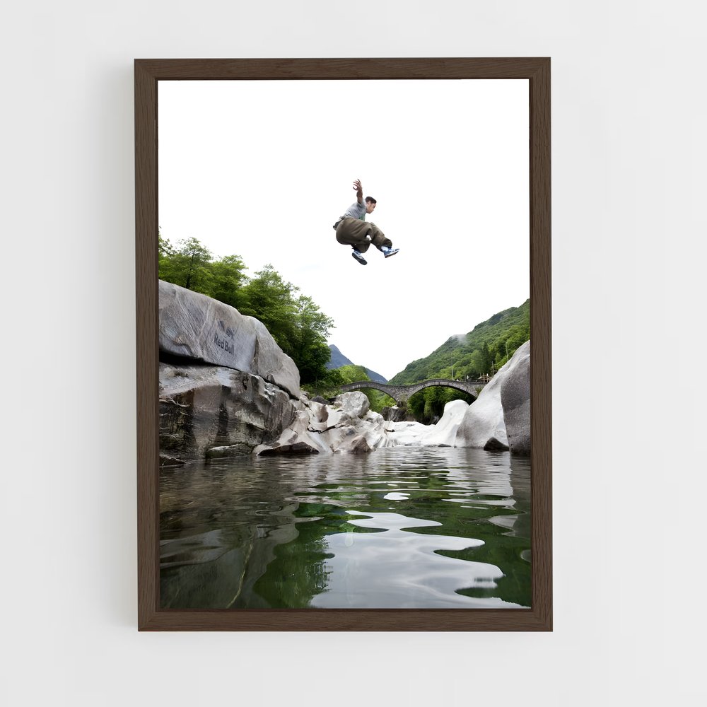 ap-red bull art of motion-2 cadre Bois foncé