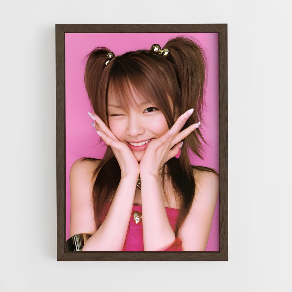 ap-reina tanaka-3 cadre Bois foncé