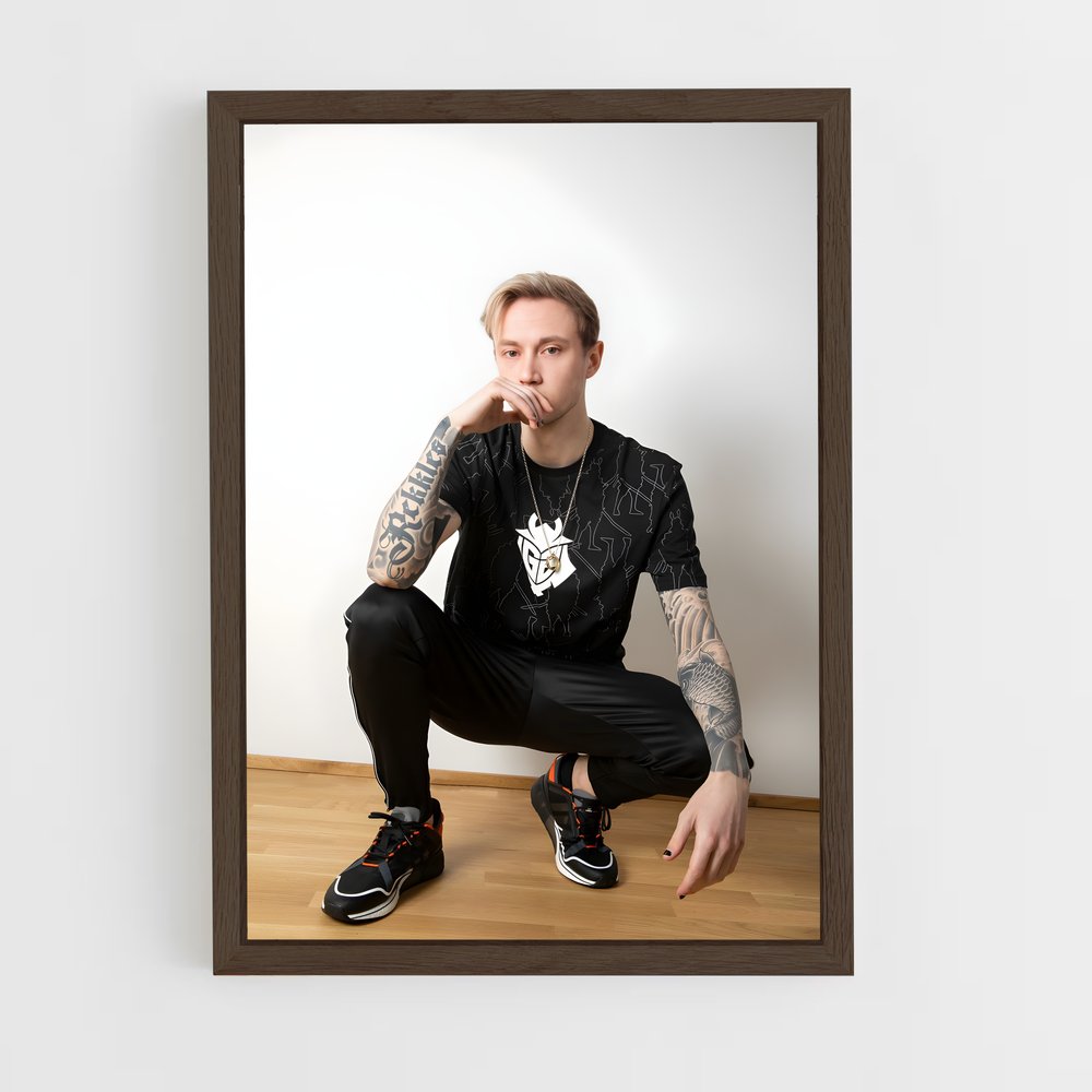 ap-rekkles-4 cadre Bois foncé