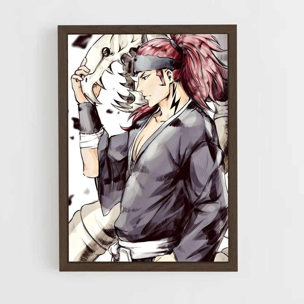 ap-renji abarai-1 cadre Bois foncé