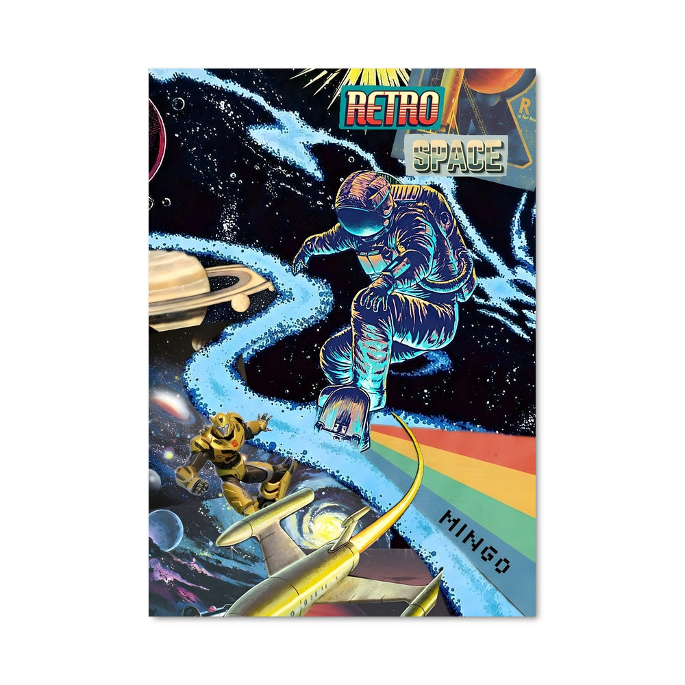 Poster Retro space 97574