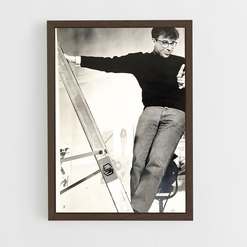 ap-rick moranis-1 cadre Bois foncé