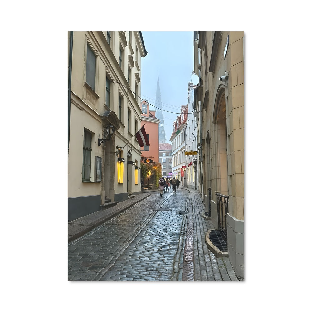 Poster L'Horloge de Riga