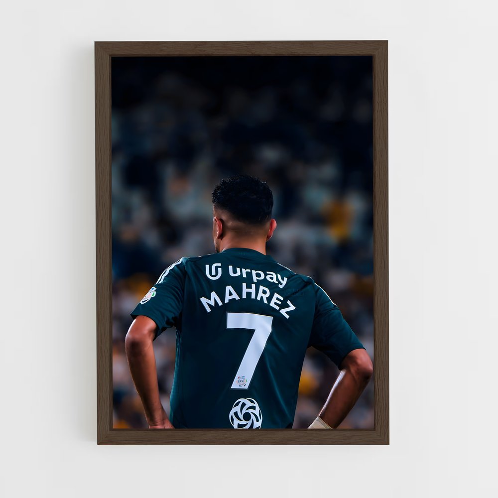 ap-riyad mahrez-12 cadre Bois foncé