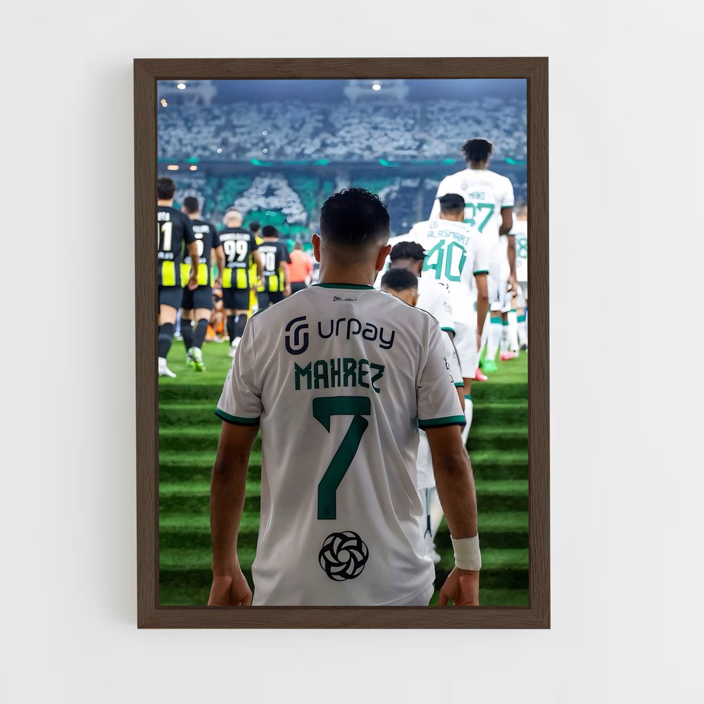 ap-riyad mahrez-7 cadre Bois foncé