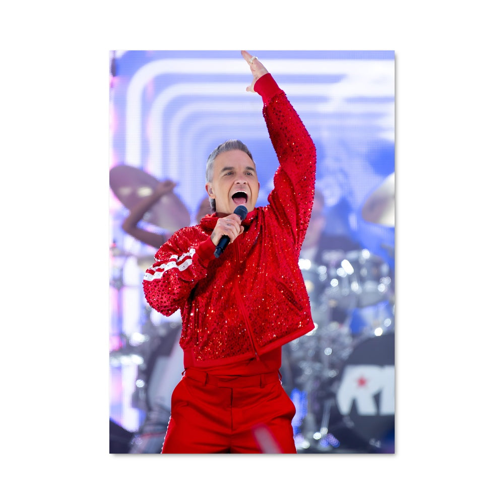 Poster Robbie en Rouge