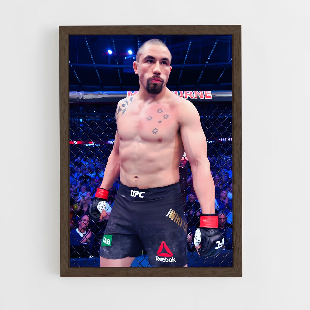 ap-robert whittaker-9 cadre Bois foncé