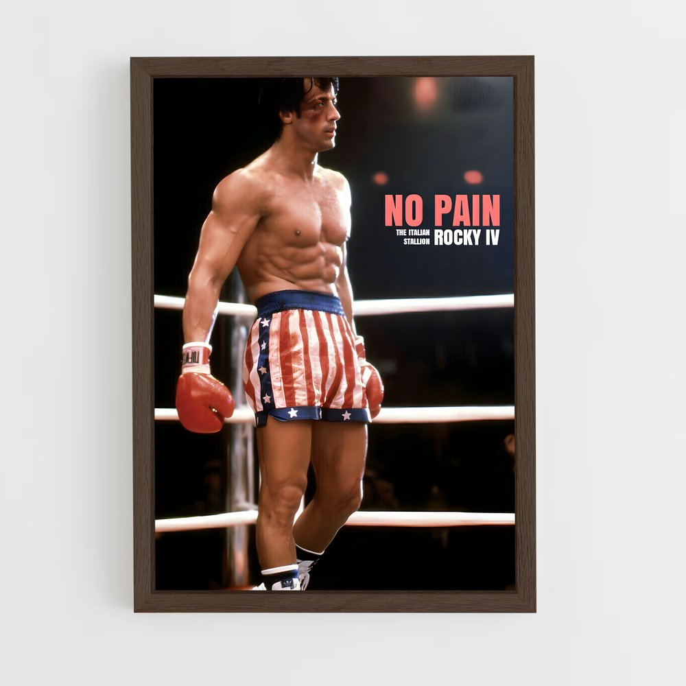 ap-rocky balboa-8 cadre Bois foncé