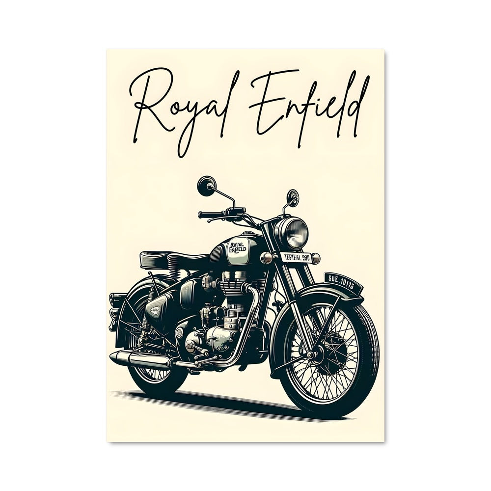 Poster Royal enfield 82670