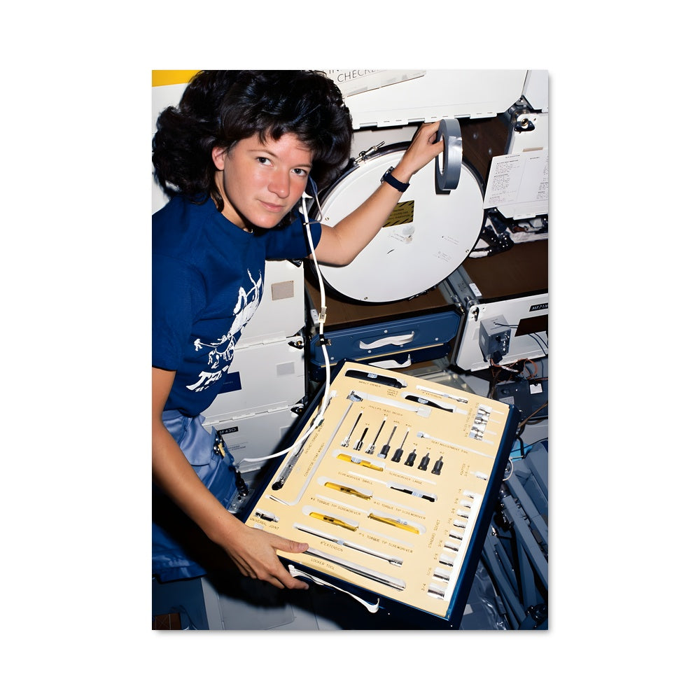 Poster Sally en Bleu