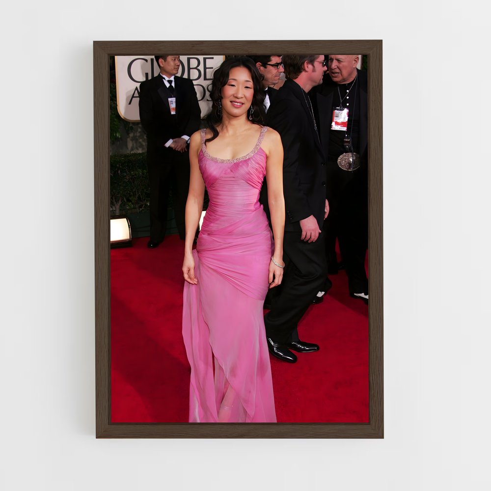 ap-sandra oh-2 cadre Bois foncé