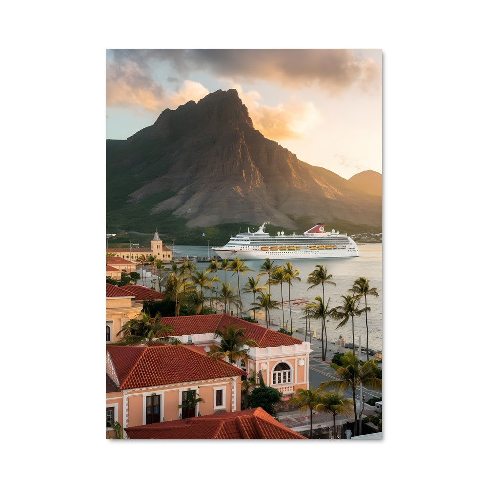 Poster Croisière à St. Thomas