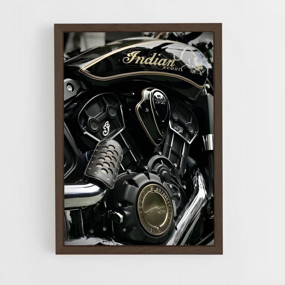 ap-scout bobber-2 cadre Bois foncé