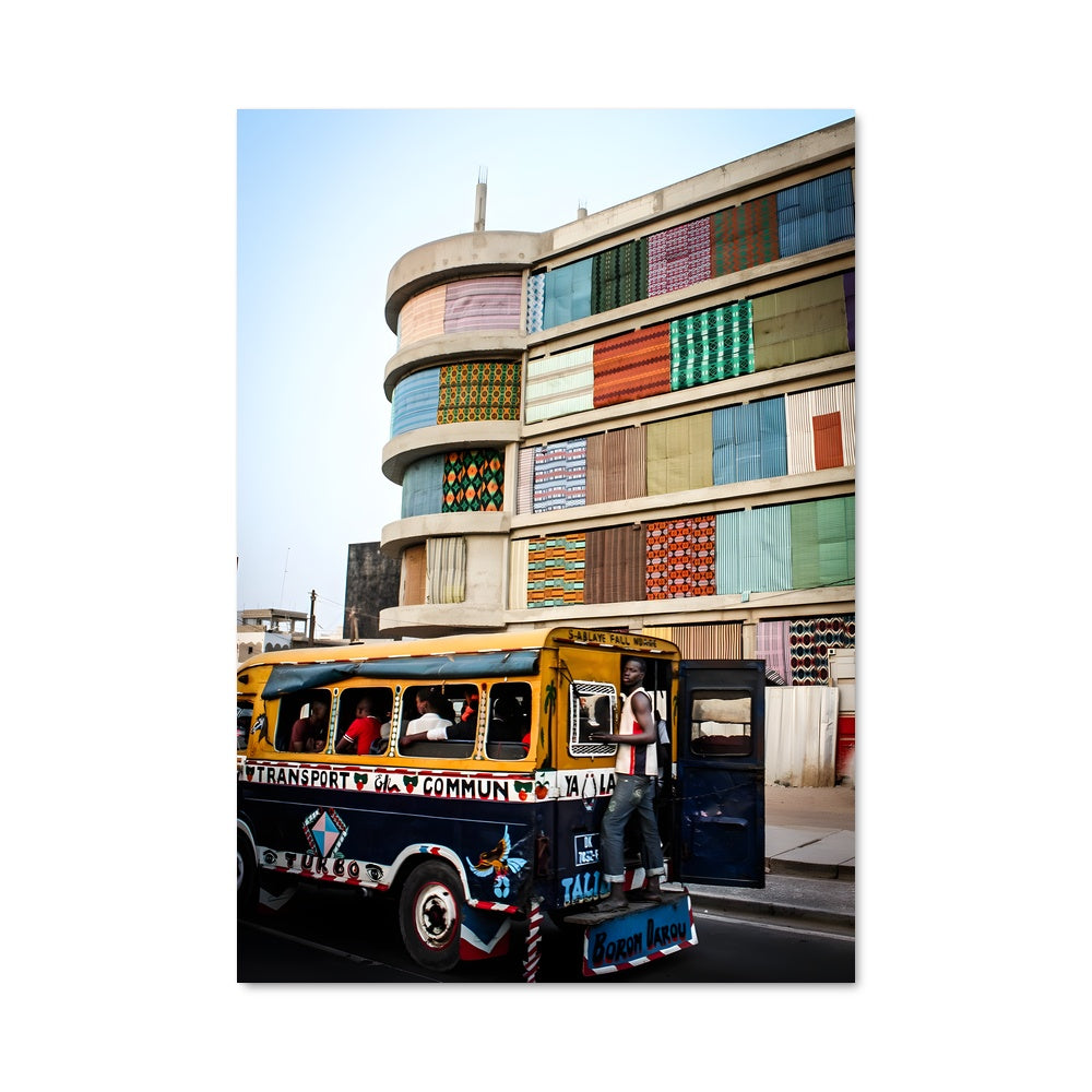 Poster Couleurs de Dakar