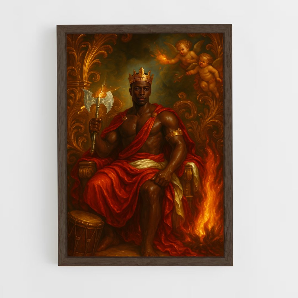 ap-shango-10 cadre Bois foncé