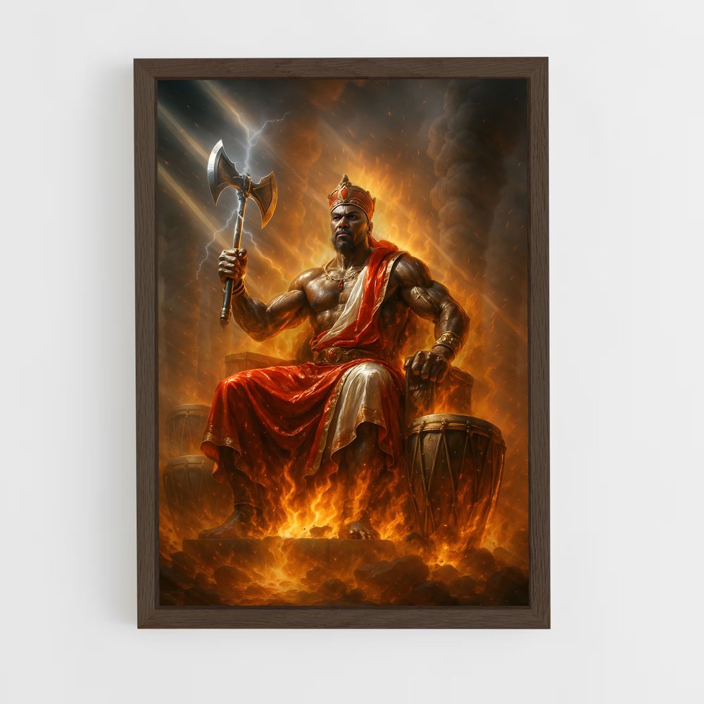 ap-shango-12 cadre Bois foncé