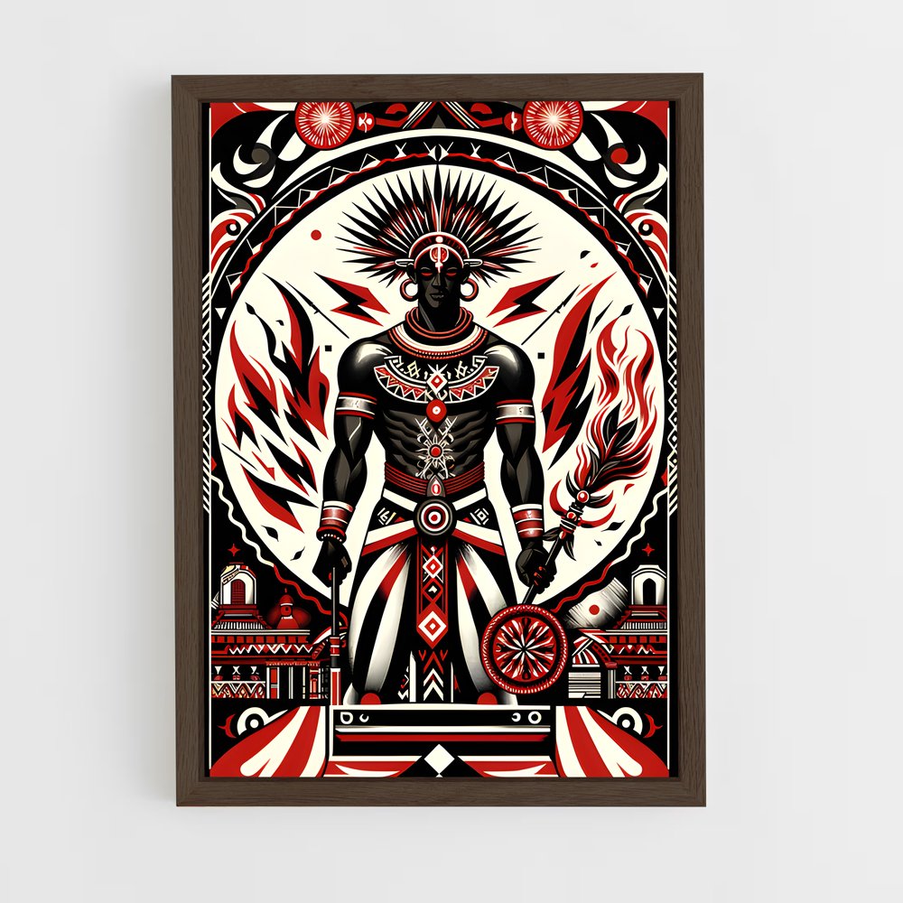 ap-shango-5 cadre Bois foncé