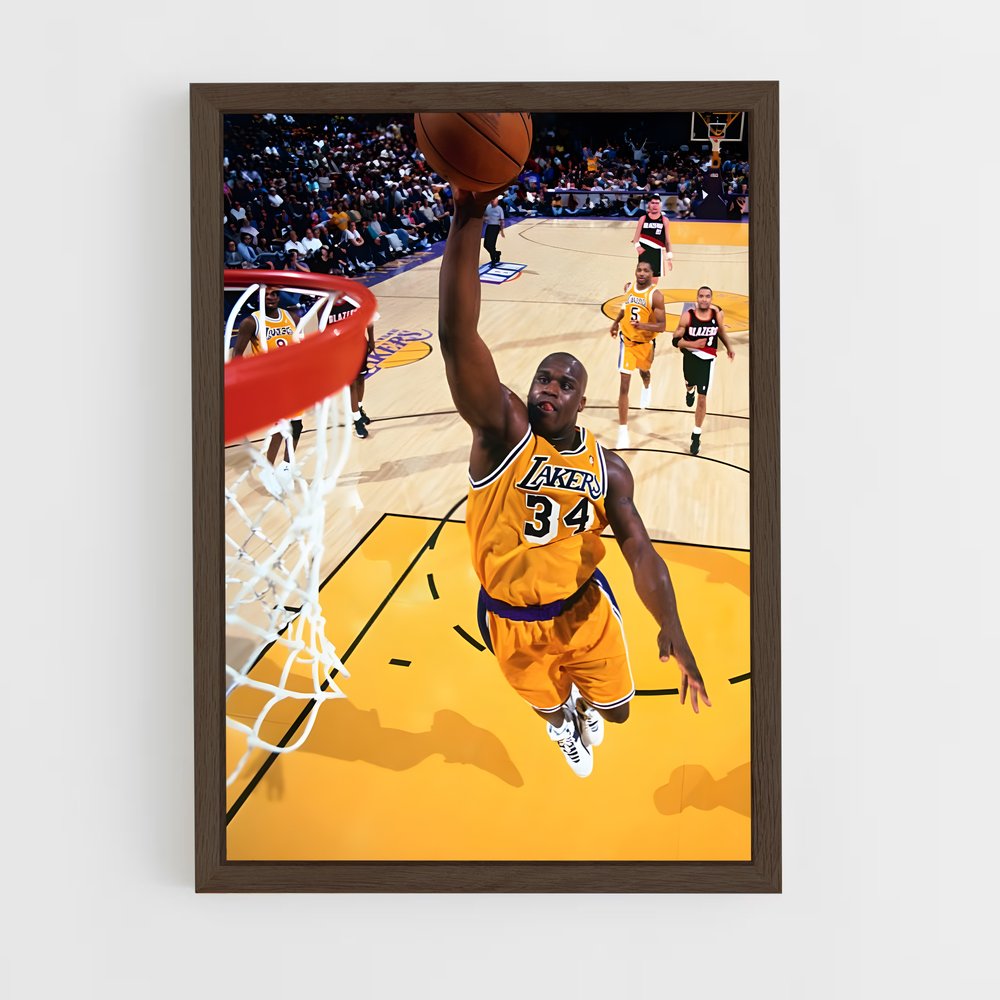 ap-shaquille o'neal-6 cadre Bois foncé