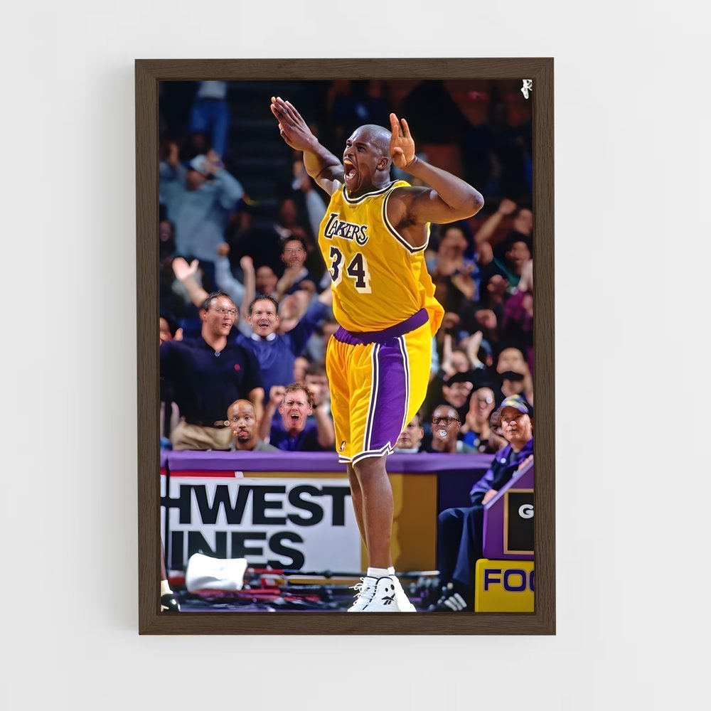 ap-shaquille o'neal-7 cadre Bois foncé