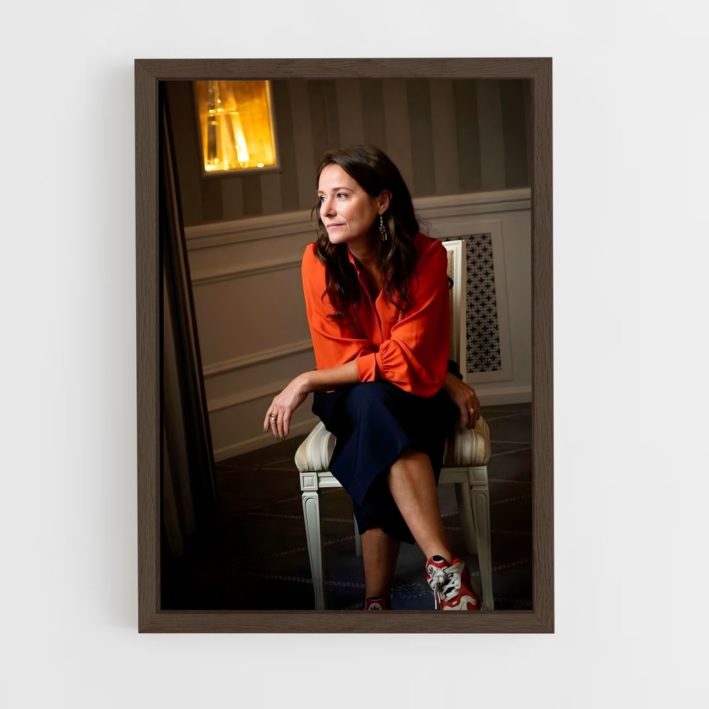 ap-sidse babett knudsen-13 cadre Bois foncé