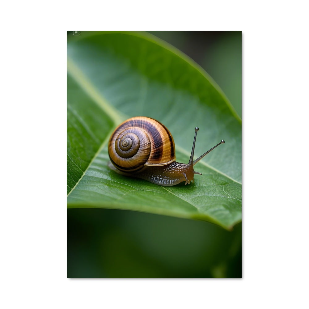 Poster Escargot en Fête