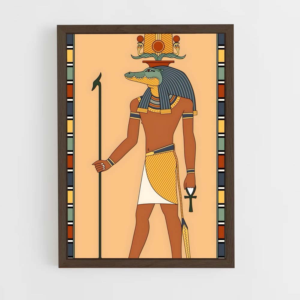 ap-sobek-8 cadre Bois foncé