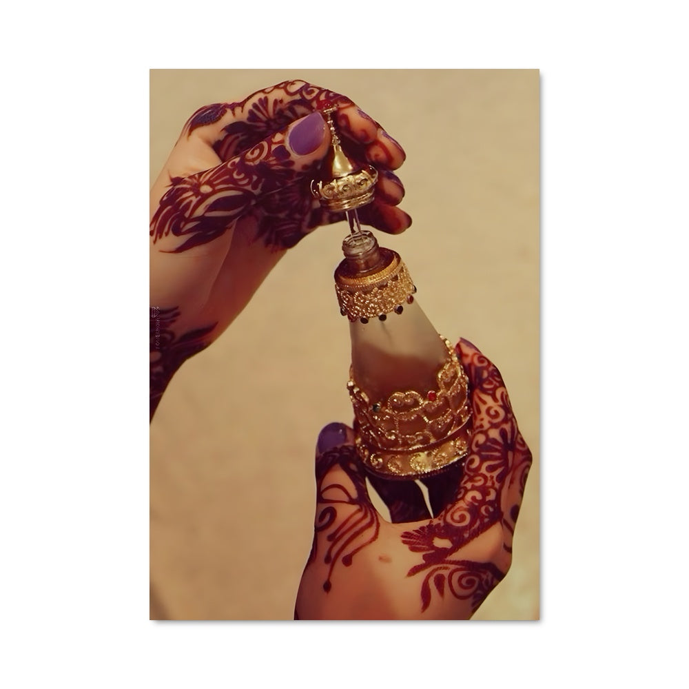 Poster Henné Éclatant