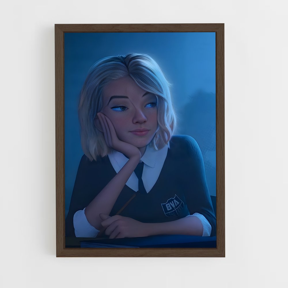 ap-spider gwen-6 cadre Bois foncé