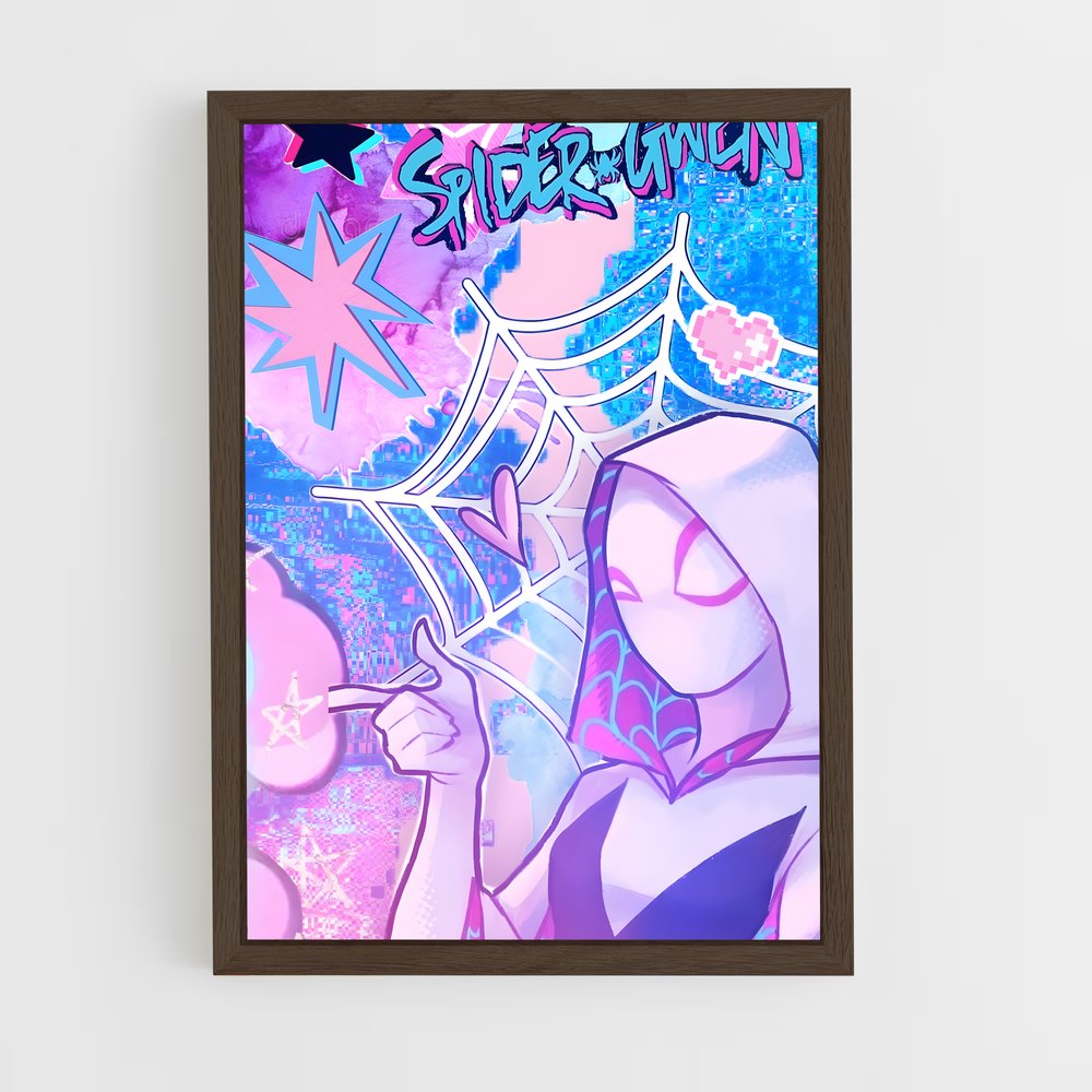 ap-spider gwen-9 cadre Bois foncé