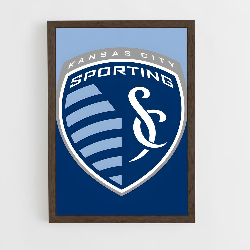 ap-sporting kansas city-3 cadre Bois foncé