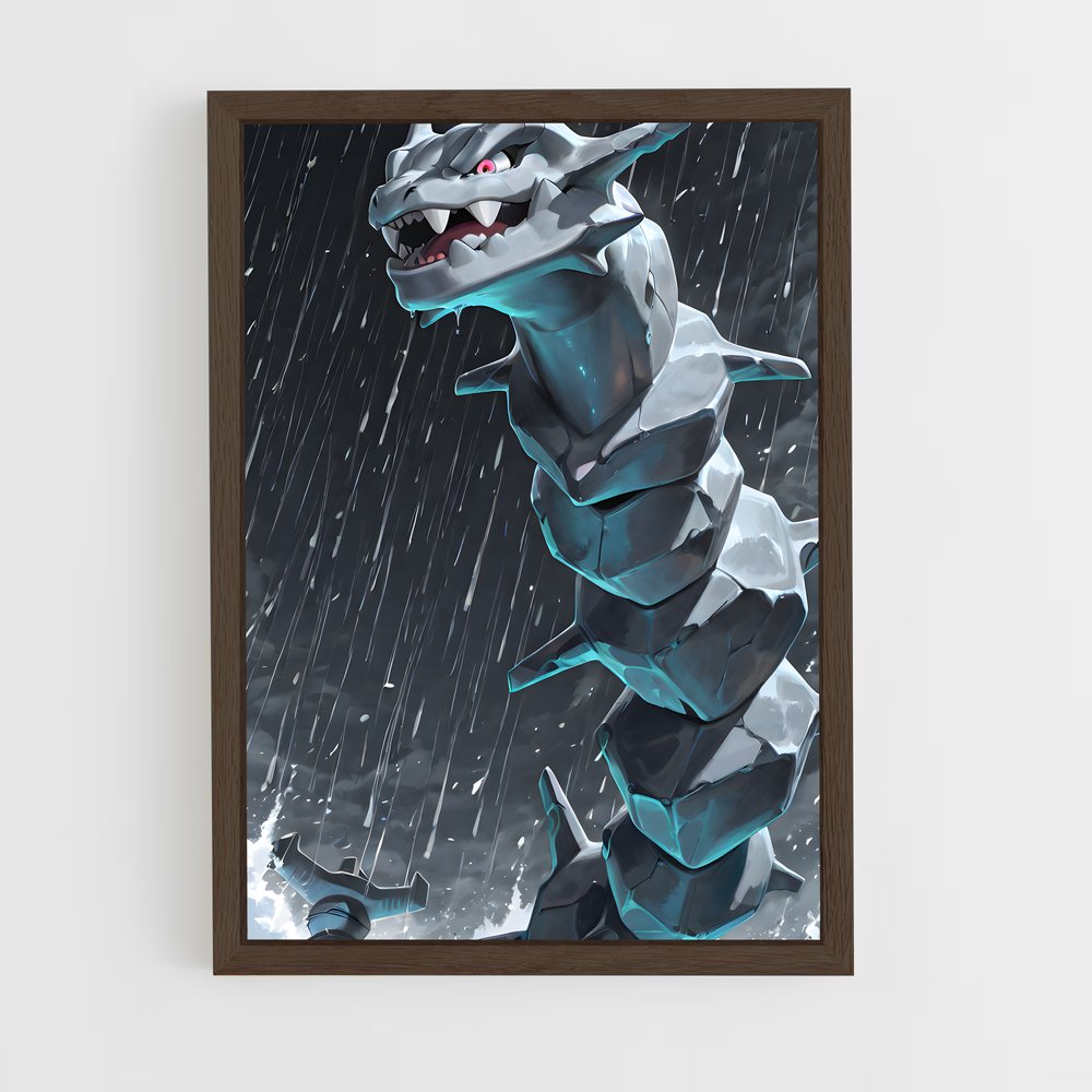ap-steelix-1 cadre Bois foncé