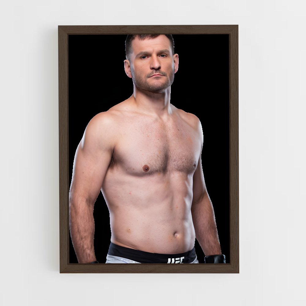 ap-stipe miocic-5 cadre Bois foncé
