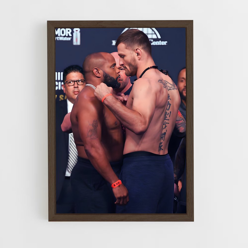 ap-stipe miocic-8 cadre Bois foncé