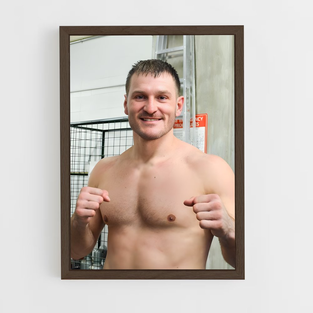 ap-stipe miocic-9 cadre Bois foncé
