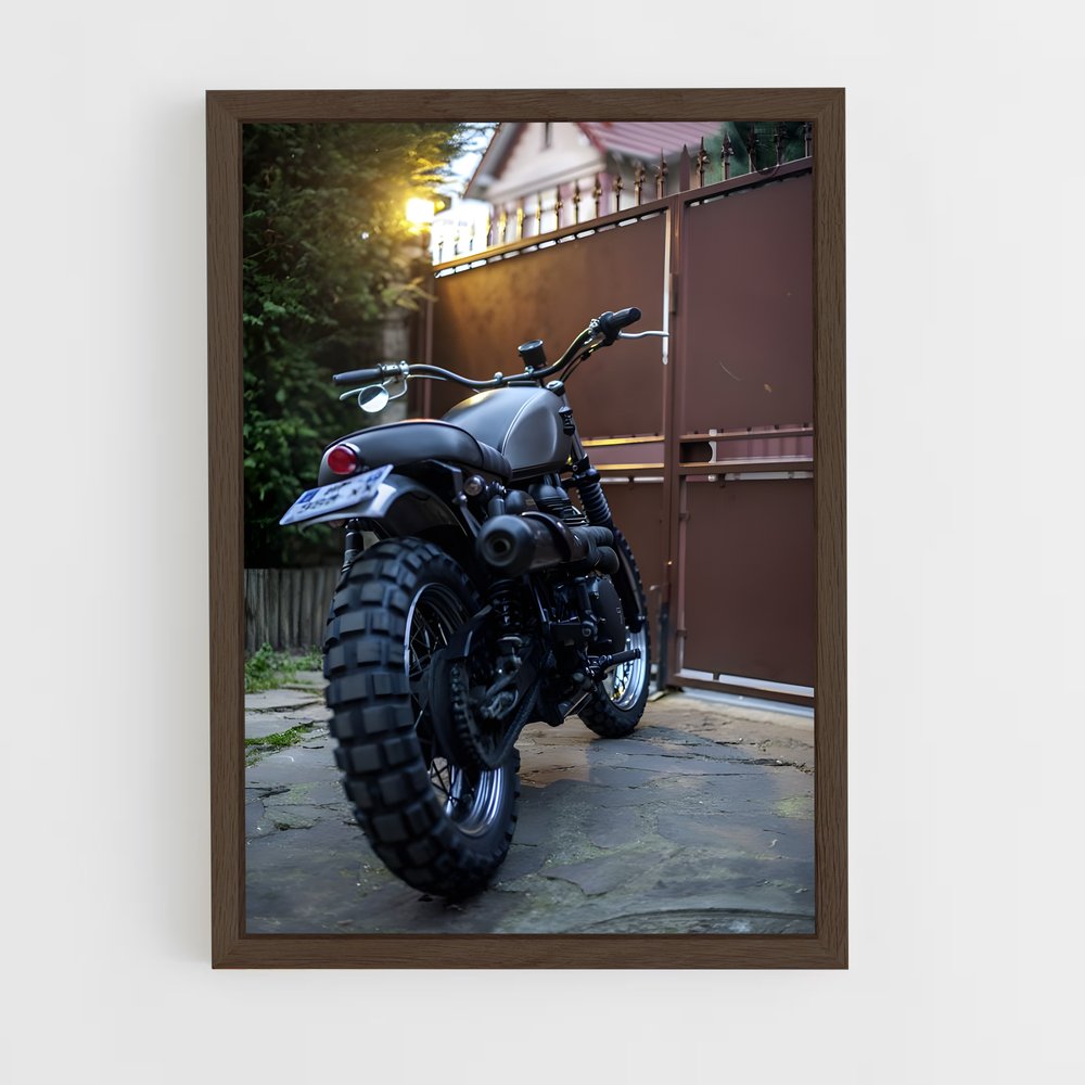 ap-street scrambler-3 cadre Bois foncé