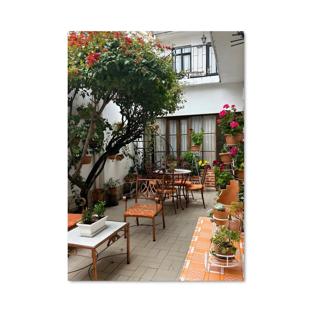 Poster Douceur de Patio